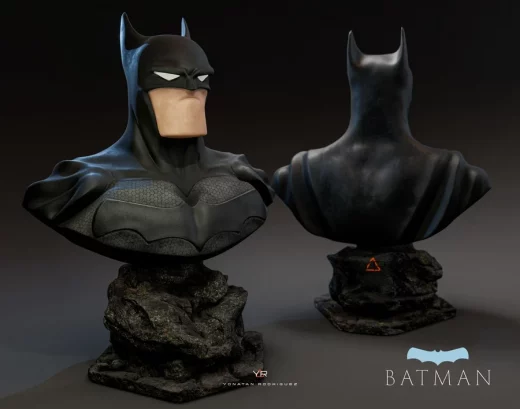 YR3Design Batman Bust