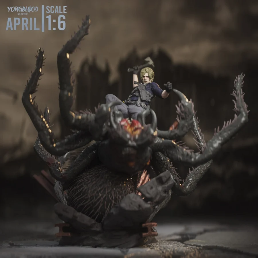 Yongblood Sculpture Leon S Kennedy Requiem