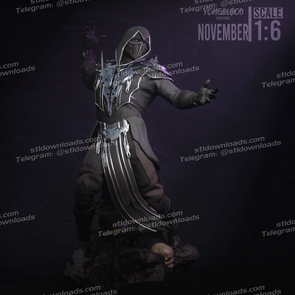 Yongblood Sculpture Noob Saibot