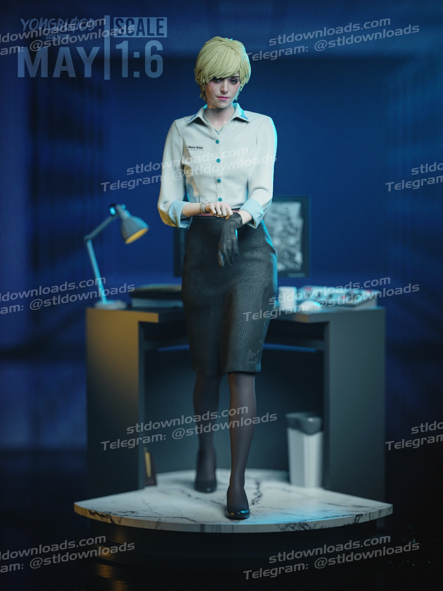 Yongblood Sculpture Sherry Birkin Resident Evil Requiem