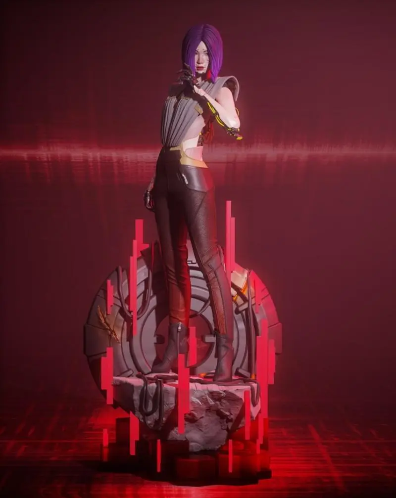 Yongblood SculptureSongbirdCyberpunk