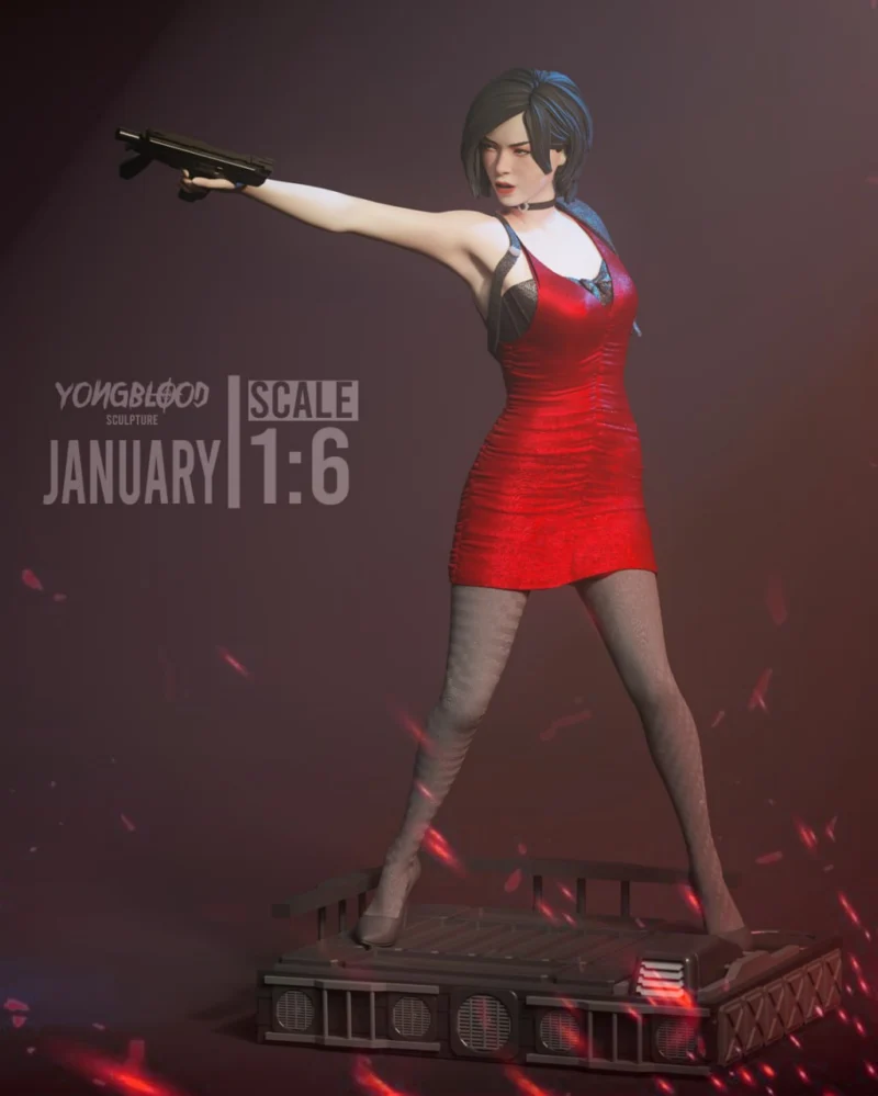 Yongblood Sculpture Ada Wong Resident Evil