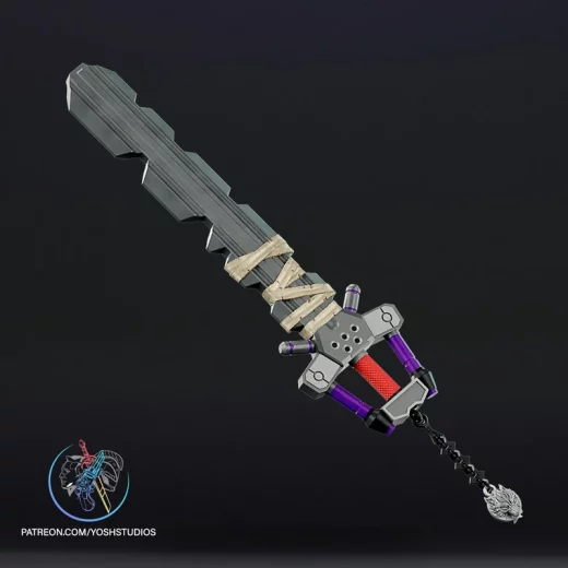 YoshStudios Fenrir Keyblade