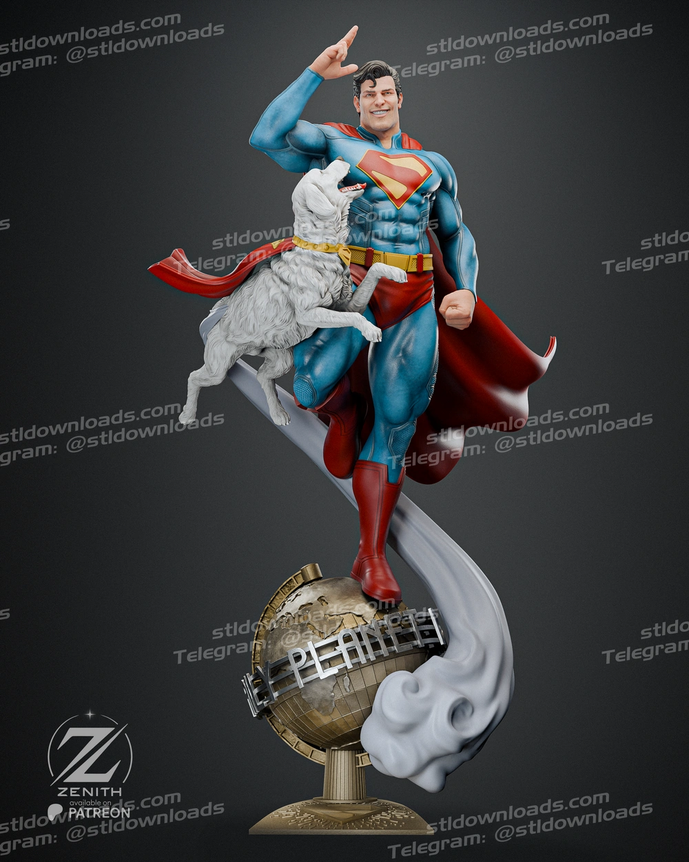 Zenith Studios Superman & Krypto