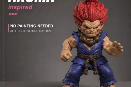 Akuma street fighter no ams multi part print