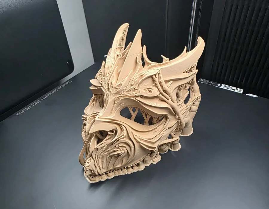 Dark ritual mask stl