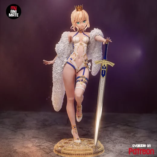 MyAnimate Saber Ecchi (Fate Series)
