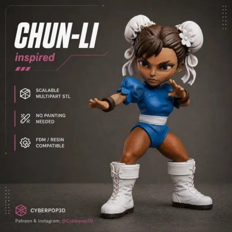Street fighter chun li multipart no ams