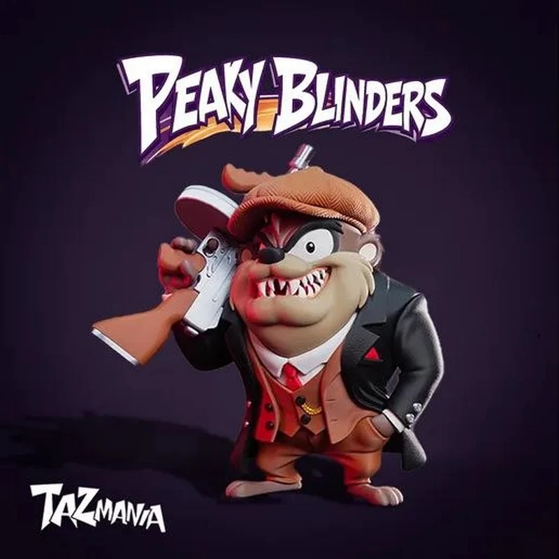 Taz the tasmanian devil peaky blinders urban vibes 20260428 1 2etdld
