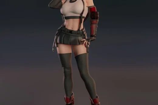 1 4 Tifa Lockhart Abe3D