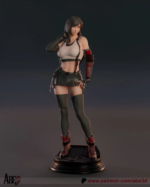 1 4 Tifa Lockhart Abe3D