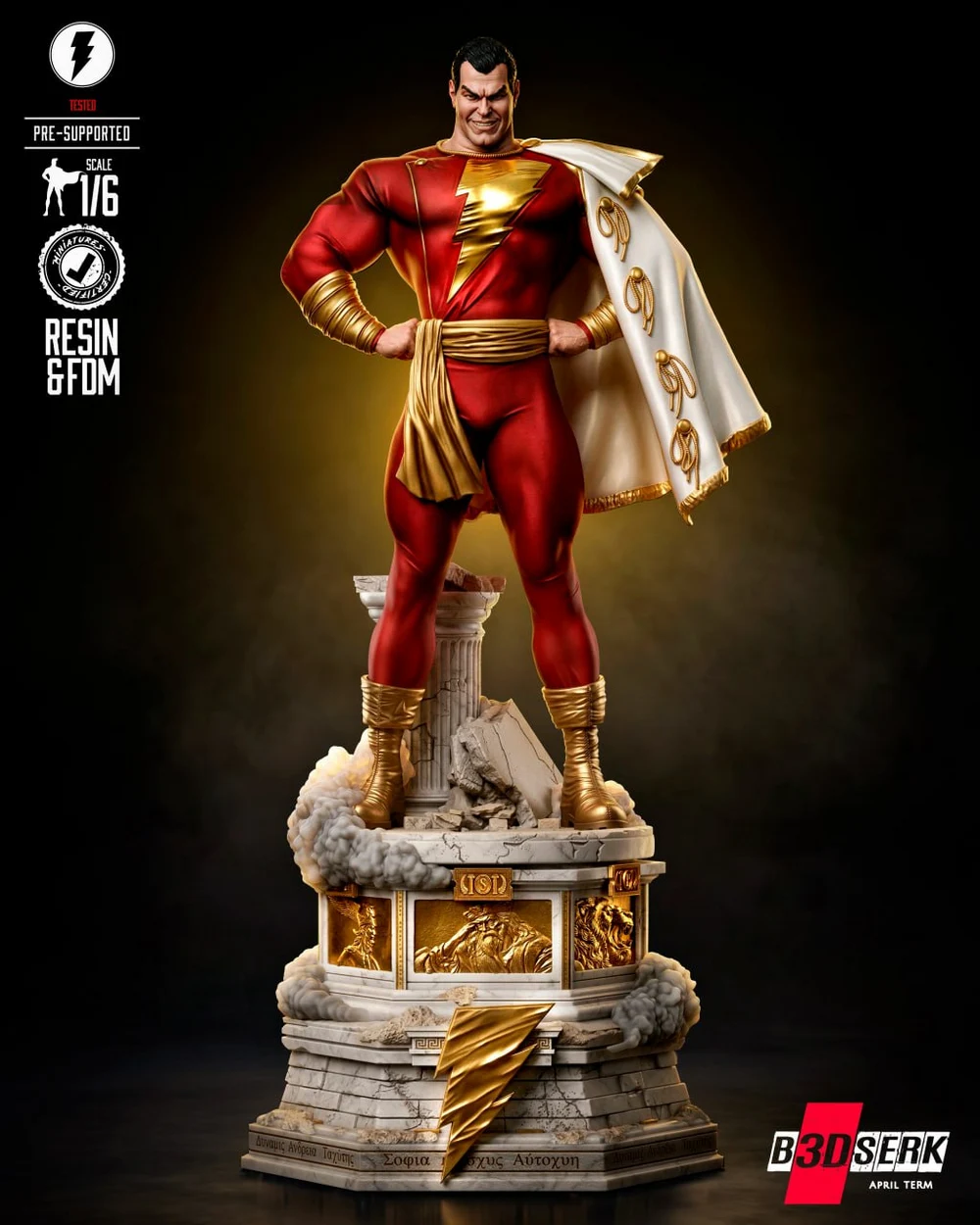 2604 Shazam Sculpture