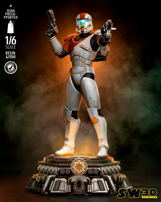 2605 Clone Commando Sculpture