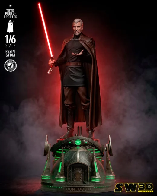 2605 Count Dooku Sculpture
