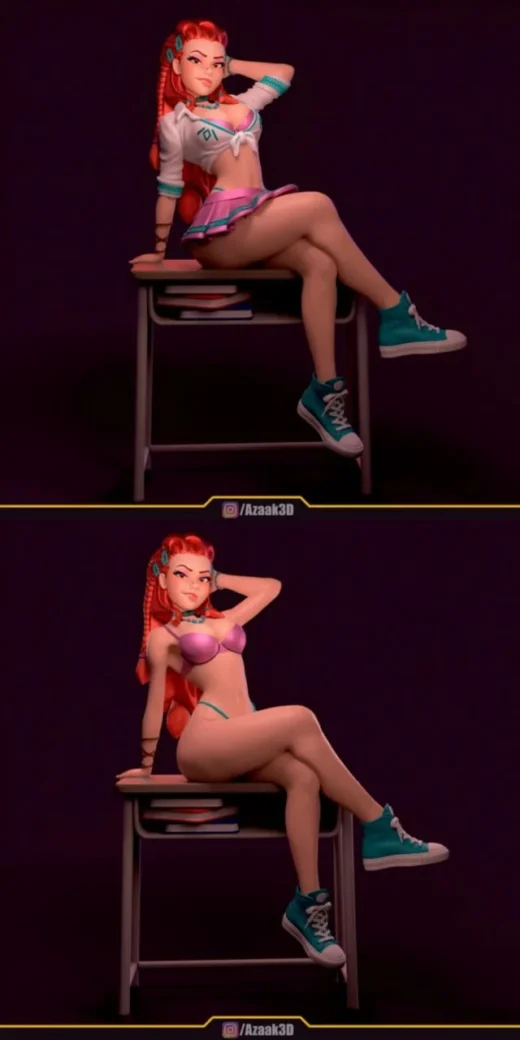 AZAAK3D 2026 01 Aloy Gal Version