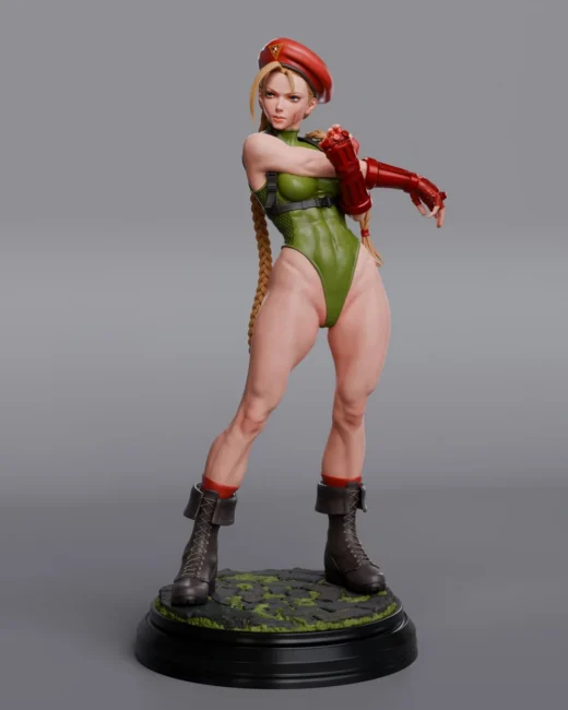 Abe3D – Cammy SF2 – 3D Print Model STL