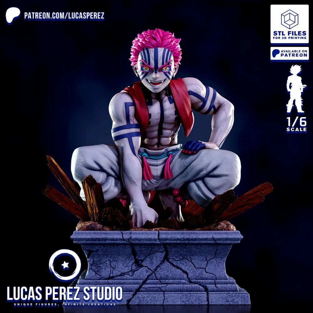 Akaza – Lucas Perez – STL 3D Print Model | AssetsFree.com Akaza Lucas Perez