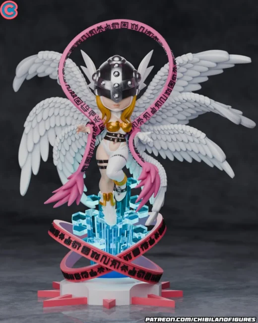 Angewomon Chibi Digimon Chibi Land Figures