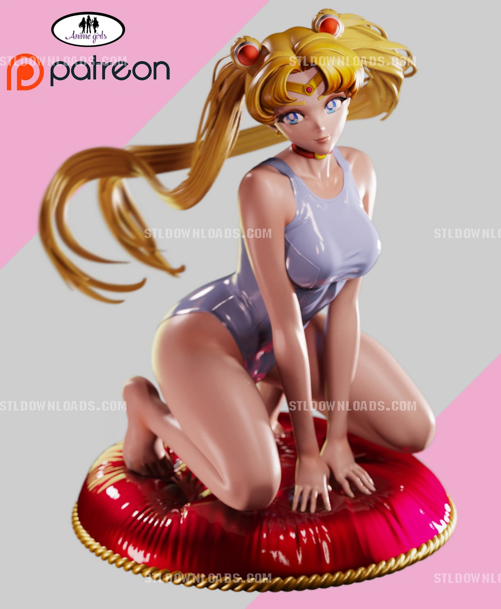 Anime Girls – Sailor Moon – STL 3D Print Model | AssetsFree.com Anime Girls Sailor Moon