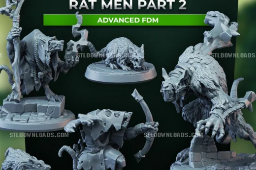 Arbiter Miniatures Rat Men Part 2 December