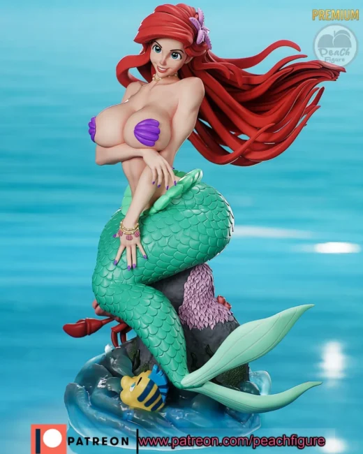Ariel + NSFW Peach Figure