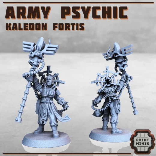 Army Psychic Kaledon Fortis supported