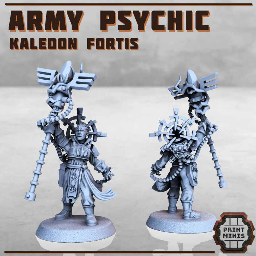 Army Psychic Kaledon Fortis supported