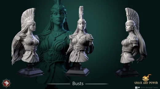 Athena bust