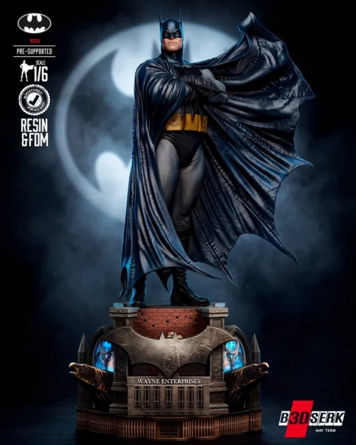 B3dserk Batman Kingdom Come Sculpture