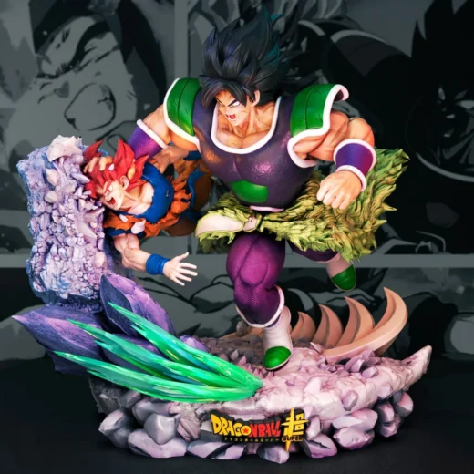 BROLY VS GOKU GOD felipepipe123