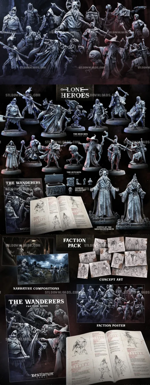 Bestiarum Miniatures The Wanderers May