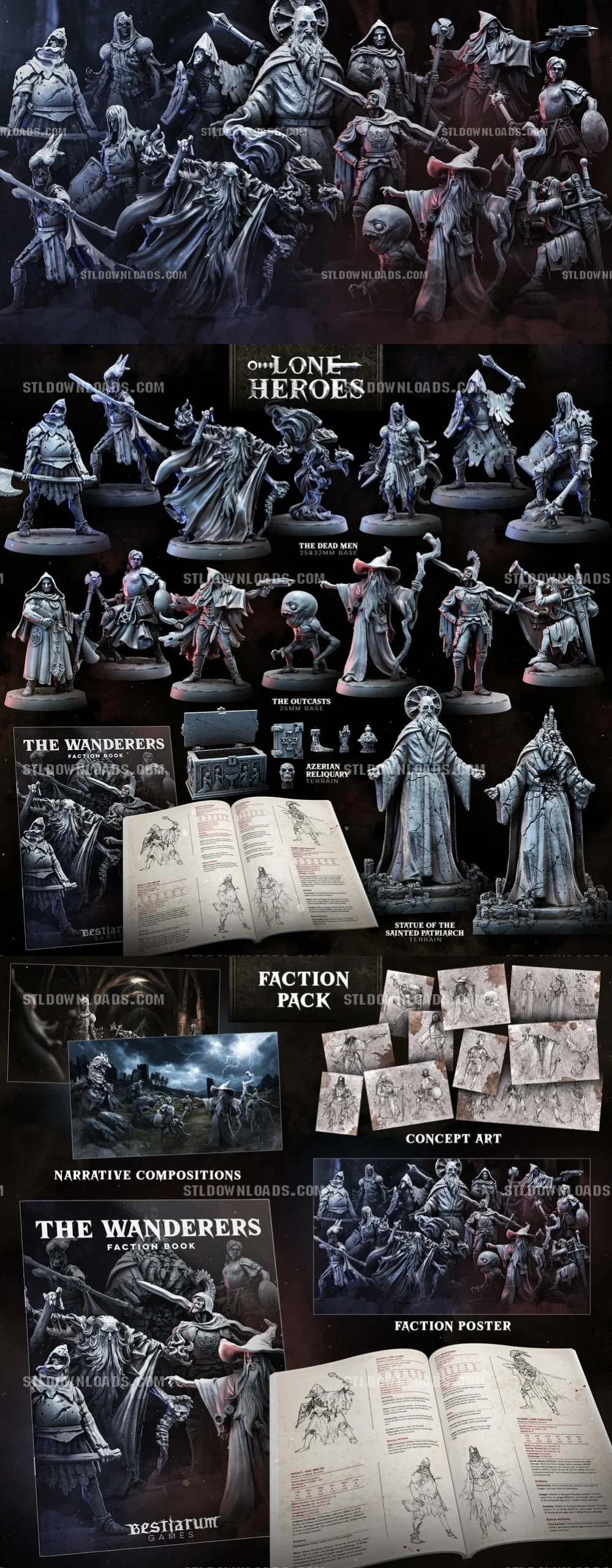 Bestiarum Miniatures The Wanderers May