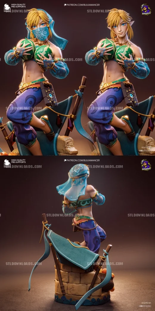 Bulkamancer Sculpts Gerudo Link