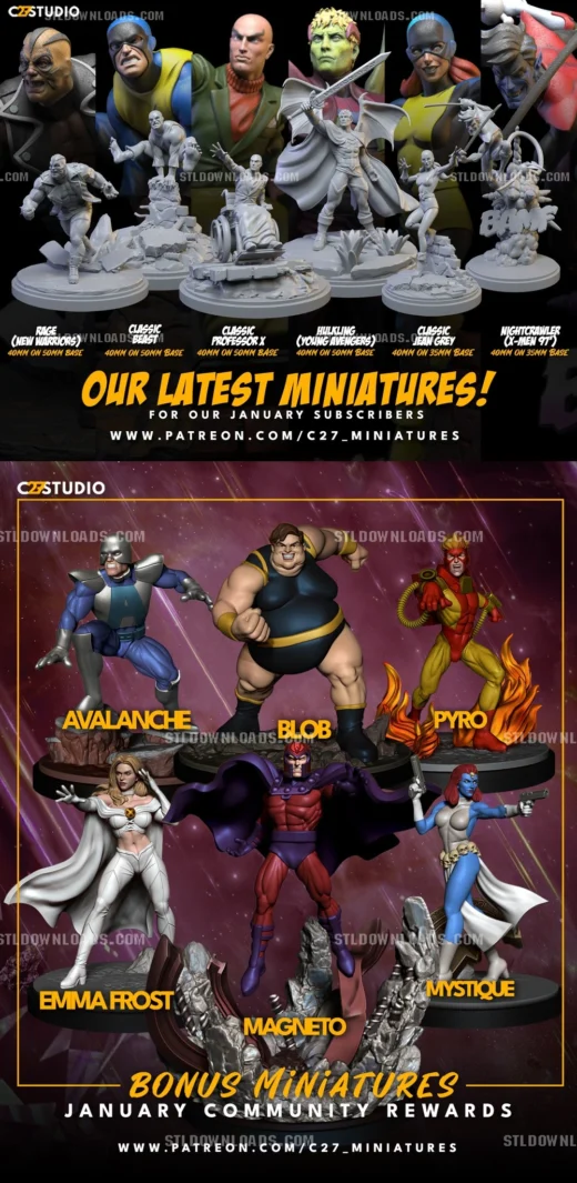 C27 Minis January