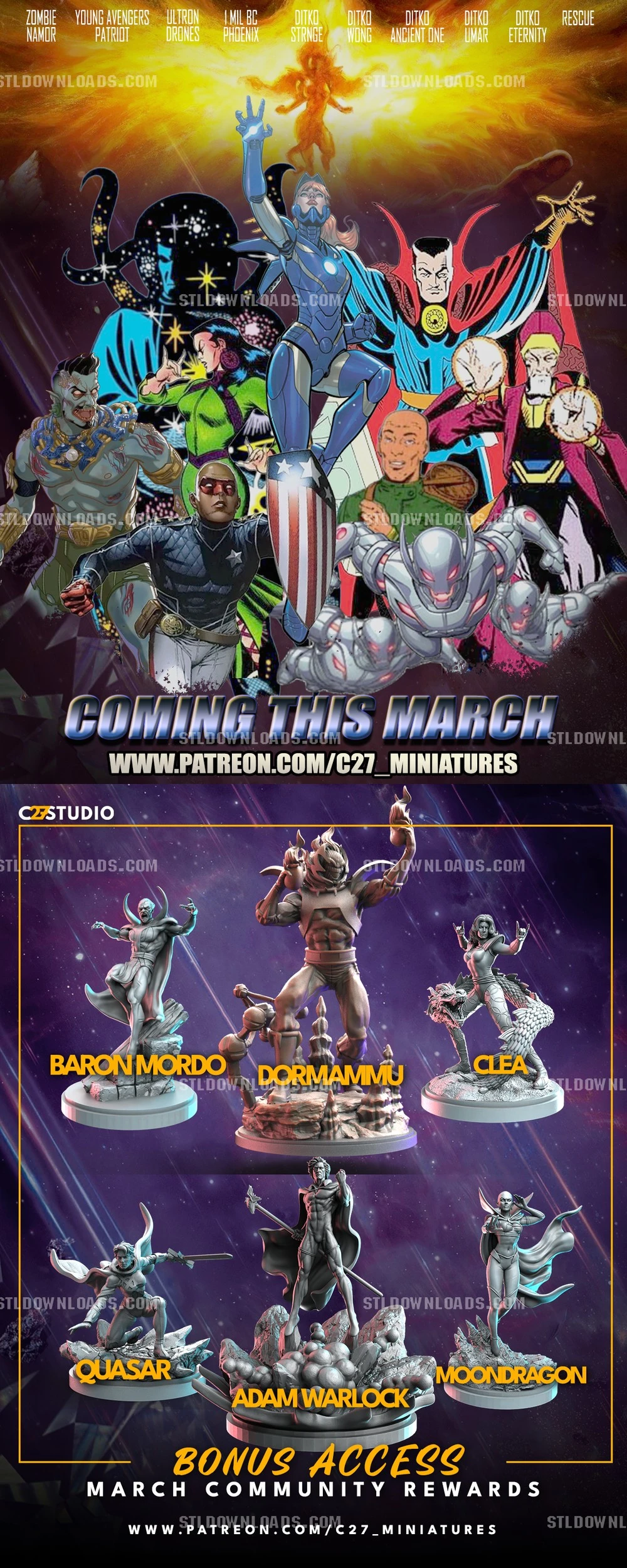 C27 Minis March