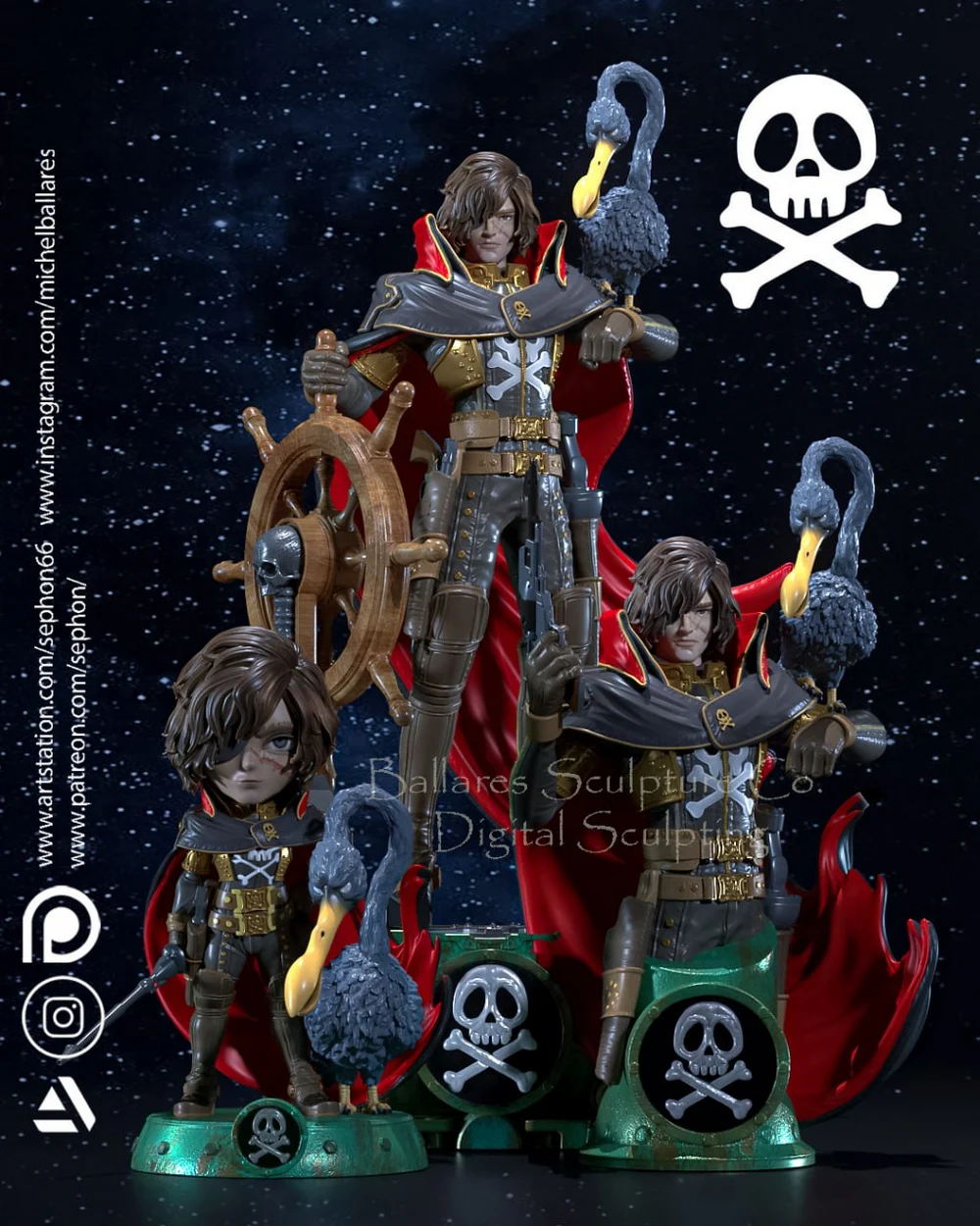 Captain Harlok by Creative Geek MB