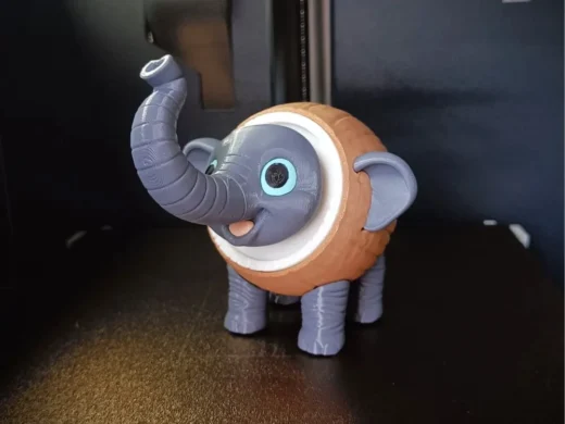 Cocofanto Elefanto Articulated toy stls