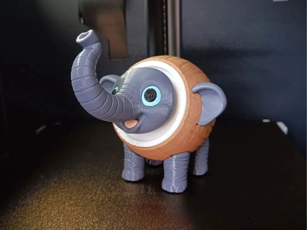 Cocofanto_Elefanto_Articulated_toy_stls – STL 3D Print Model | AssetsFree.com Cocofanto Elefanto Articulated toy stls