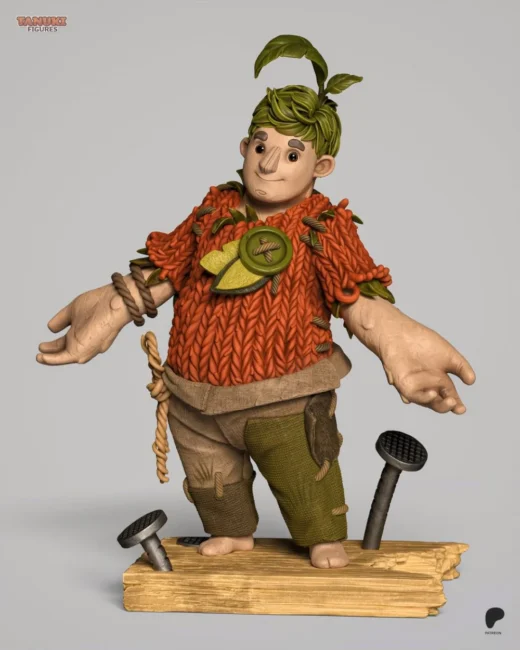 Cody Tanuki Figures