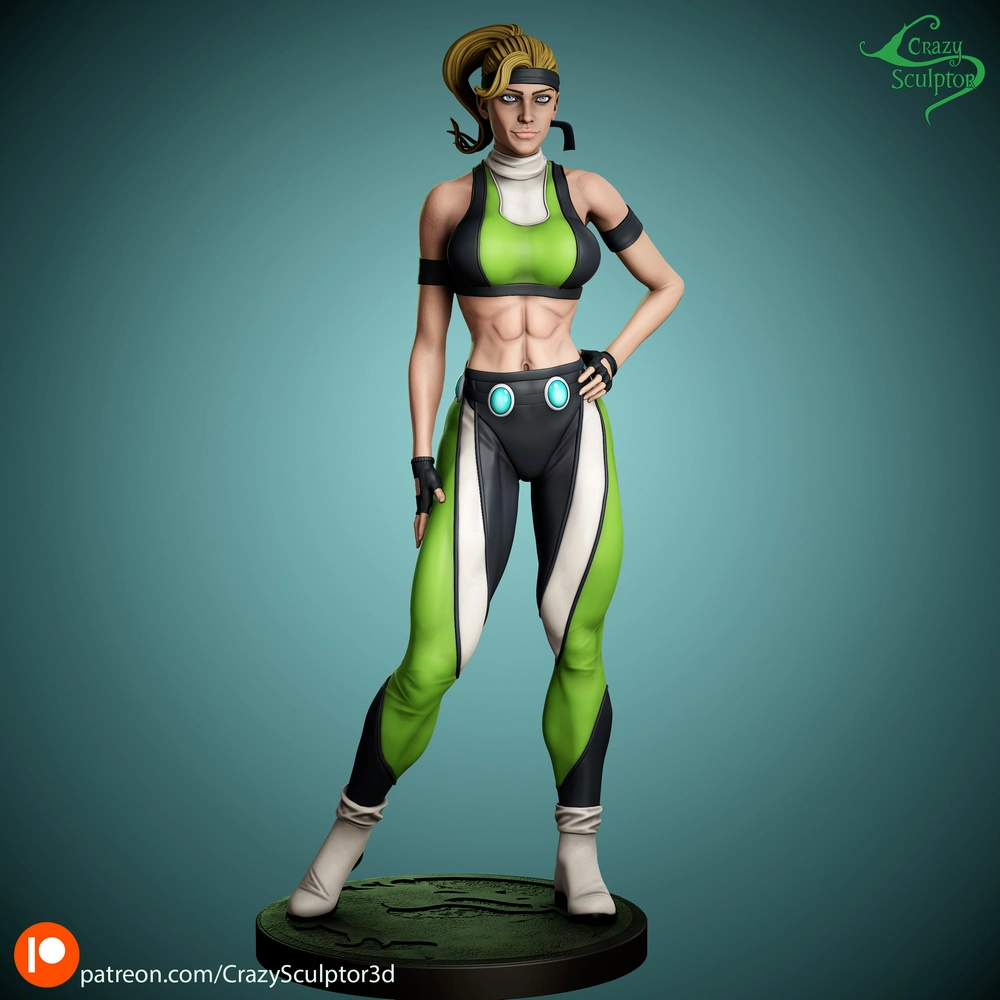 Crazy Sculptor Sonya Blade