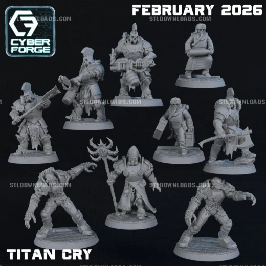 Cyber Forge Miniatures February
