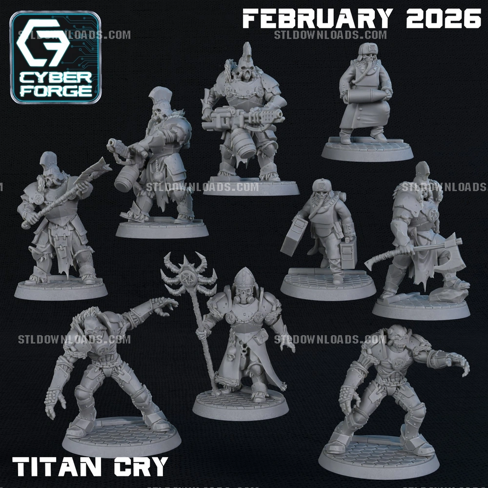 Cyber Forge Miniatures February