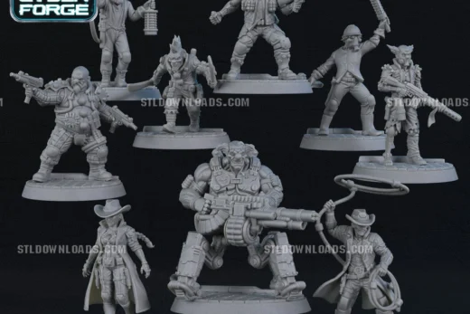 Cyber Forge Miniatures March
