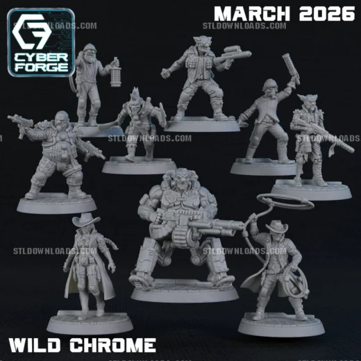 Cyber Forge Miniatures March