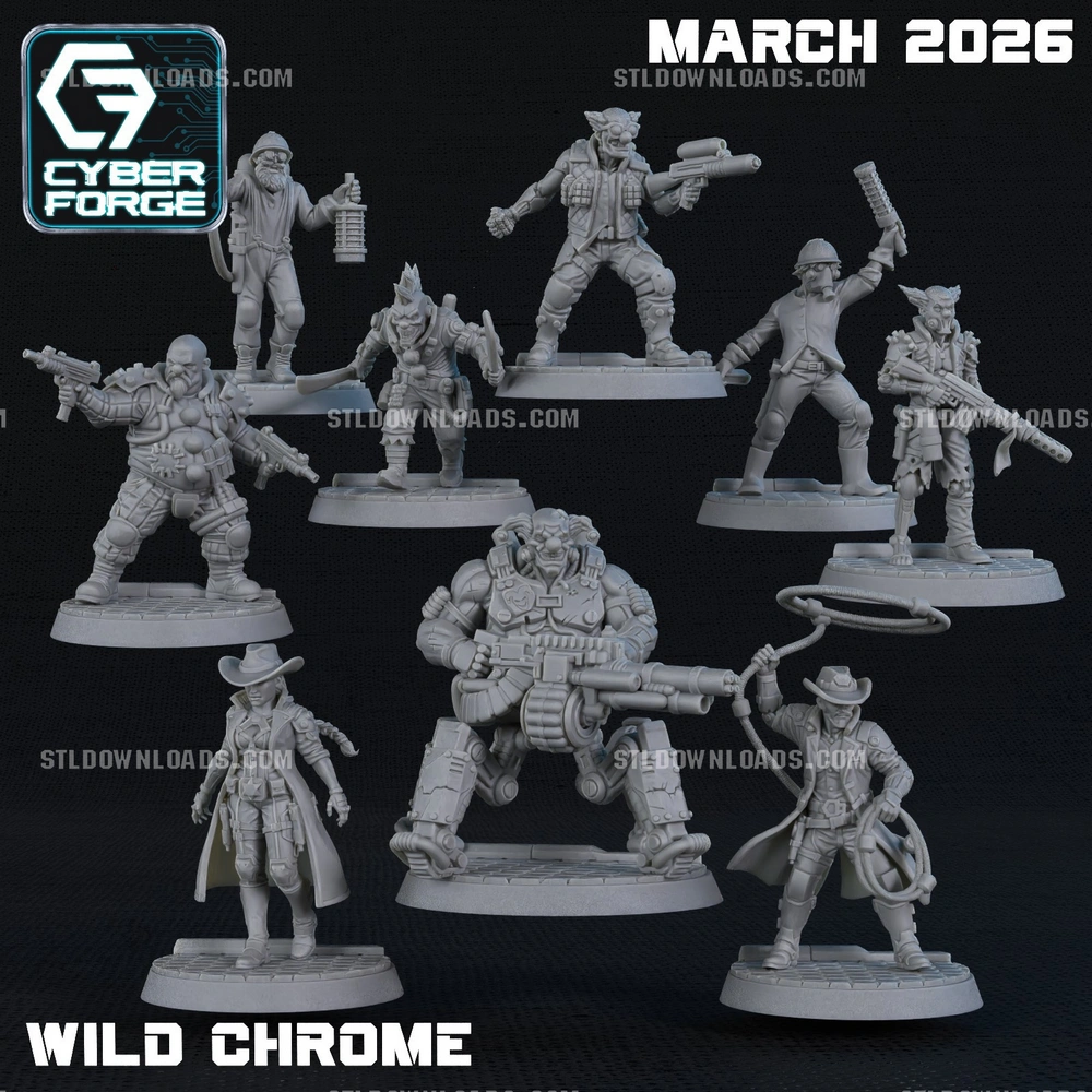 Cyber Forge Miniatures March
