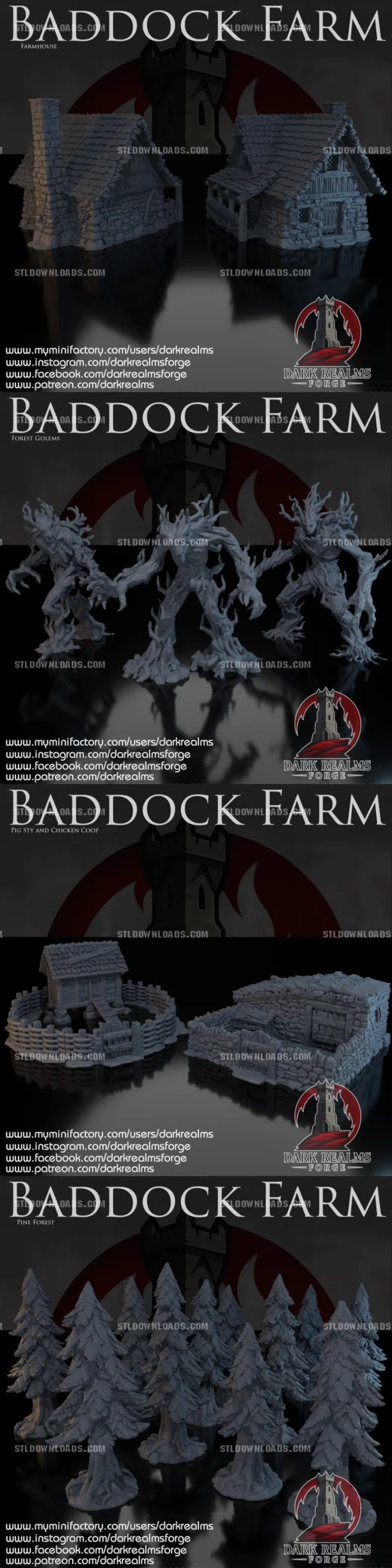 Dark Realms Forge Baddock Farm April
