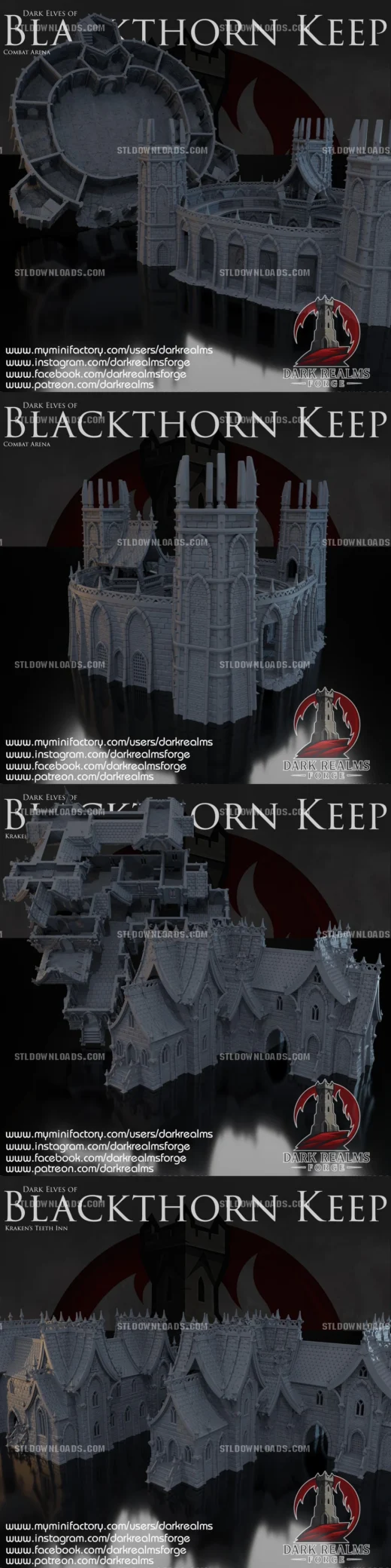 Dark Realms Forge Blackthorn Keep