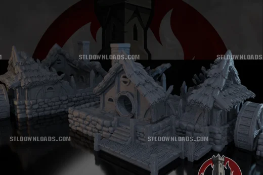 Dark Realms Forge Burrow Hills February