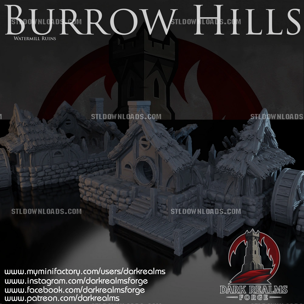 Dark Realms Forge Burrow Hills February