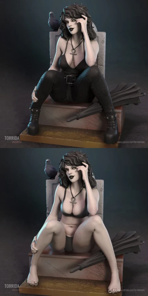 Death from Sandman NSFW
